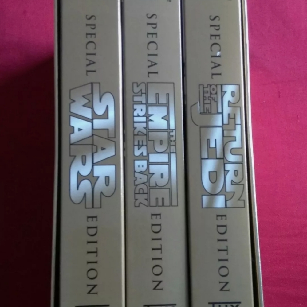 Star Wars Lot Vhs  Trilogy Special Edition (1997)
